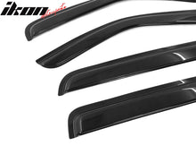 Load image into Gallery viewer, 2007-2011 Dodge Nitro Slim Style Smoke Tinted Visor Windows Acrylic