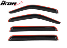 Load image into Gallery viewer, 2007-2011 Dodge Nitro Slim Style Smoke Tinted Visor Windows Acrylic
