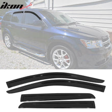 Load image into Gallery viewer, 2009-2020 Dodge Journey Slim Style Smoke Tinted Window Visors Acrylic
