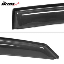 Load image into Gallery viewer, 2009-2024 Dodge Ram 1500 Crew Slim Smoke Tinted Window Visor Acrylic