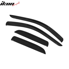 Load image into Gallery viewer, 2002-2009 Dodge Ram Visor Windows Acrylic Slim Style Smoke Tinted 4PC