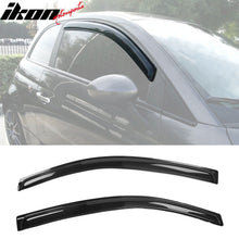 Load image into Gallery viewer, 2012-2019 Fiat 500 Side Window Visors Acrylic Sun Rain Guard 2PCS