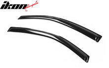 Load image into Gallery viewer, 2012-2019 Fiat 500 Side Window Visors Acrylic Sun Rain Guard 2PCS