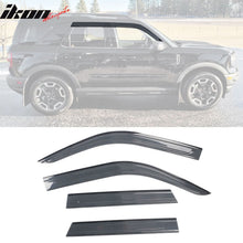 Load image into Gallery viewer, 2021-2025 Ford Bronco Sport Window Visor OE Style Acrylic Rain Guard