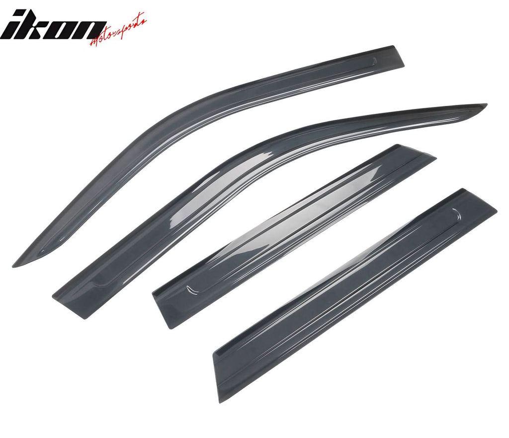 2021-2025 Ford Bronco Sport Window Visor OE Style Acrylic Rain Guard