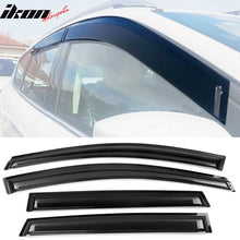 Load image into Gallery viewer, 2013-2019 Ford Escape Smoke Tinted Slim Style Window Visors Acrylic
