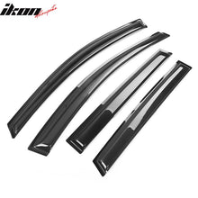 Load image into Gallery viewer, 2013-2019 Ford Escape Smoke Tinted Slim Style Window Visors Acrylic
