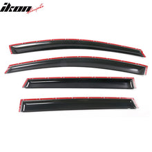 Load image into Gallery viewer, 2013-2019 Ford Escape Smoke Tinted Slim Style Window Visors Acrylic
