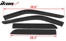 Load image into Gallery viewer, 2011-2019 Ford Explorer Wind Rain Guards Window Visors Acrylic