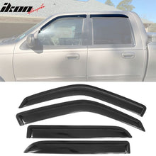 Load image into Gallery viewer, 2001-2003 Ford F150 Crew Cab 2002-2003 Lincoln Blackwood Visor Window