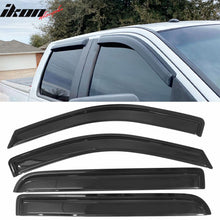 Load image into Gallery viewer, 2004-2008 Ford F150 Crew Cab Slim Smoke Tinted Visor Window Acrylic
