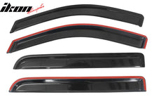 Load image into Gallery viewer, 2004-2008 Ford F150 Crew Cab Slim Smoke Tinted Visor Window Acrylic