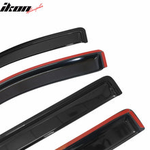 Load image into Gallery viewer, 2004-2008 Ford F150 Crew Cab Slim Smoke Tinted Visor Window Acrylic
