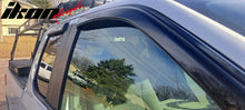 Load image into Gallery viewer, 2015-2025 Ford F-Series Extended Cab Slim Style Window Visor Acrylic