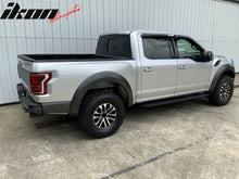Load image into Gallery viewer, 2015-2024 Ford F-Series Crew Cab Slim Style Window Visors Acrylic