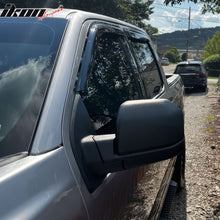 Load image into Gallery viewer, 2015-2024 Ford F-Series Crew Cab Slim Style Window Visors Acrylic