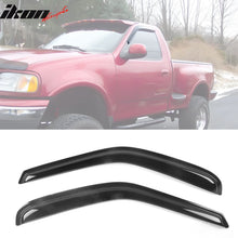 Load image into Gallery viewer, 1997-2003 Ford F150 Standard Slim Style Smoke Window Visors Acrylic