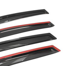 Load image into Gallery viewer, 2012-2018 Ford Focus Acrylic 4PC Tape On Window Visors Rain Guard Vent