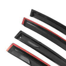 Load image into Gallery viewer, 2012-2018 Ford Focus Acrylic 4PC Tape On Window Visors Rain Guard Vent