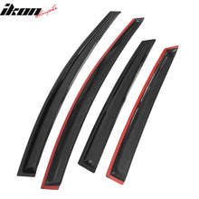Load image into Gallery viewer, 2012-2018 Ford Focus Tape on Window Visor Rain Guard Acrylic 4PC
