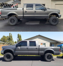 Load image into Gallery viewer, 1999-2016 Ford F250-F550 Super Duty Crew Cab Tape On Window Visors