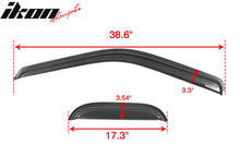 Load image into Gallery viewer, 1999-2016 Ford F-250 F-350 Super Duty Window Visors Acrylic