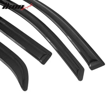 Load image into Gallery viewer, 2007-2016 GMC Acadia Slim Style Smoke Tinted Visor Windows Acrylic 4PC