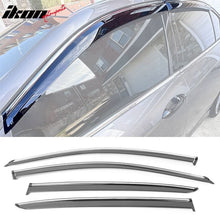Load image into Gallery viewer, 2013-2017 Honda Accord 4-Door Sedan Tape On Window Visors Rain Guard