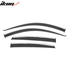 Load image into Gallery viewer, 2018-2025 Honda Accord Window Visor Vent Rain Guard W/Chrome Trim PMMA