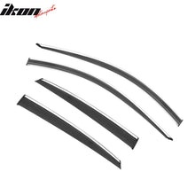Load image into Gallery viewer, 2018-2025 Honda Accord Window Visor Vent Rain Guard W/Chrome Trim PMMA