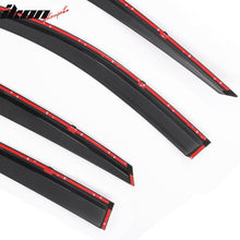 Load image into Gallery viewer, 2018-2025 Honda Accord Window Visor Vent Rain Guard W/Chrome Trim PMMA