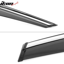 Load image into Gallery viewer, 2018-2025 Honda Accord Window Visor Vent Rain Guard W/Chrome Trim PMMA