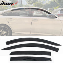 Load image into Gallery viewer, 2018-2025 Honda Accord 4PCS Tape on Window Visors Vent Rain Sun Guards