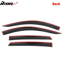 Load image into Gallery viewer, 2018-2025 Honda Accord 4PCS Tape on Window Visors Vent Rain Sun Guards
