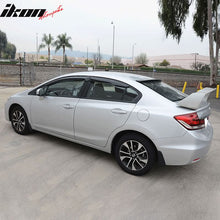 Load image into Gallery viewer, 2012-2015 Honda Civic 4Door Sedan Acrylic 4PC Tape On Window Visors