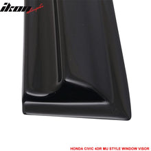 Load image into Gallery viewer, 2016-2021 Honda Civic 4Dr Sedan 10th Generation Tape On Window Visor