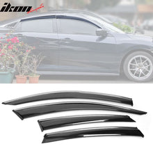Load image into Gallery viewer, 2016-2021 Honda Civic 4Dr Sedan 10th Generation Tape On Window Visor