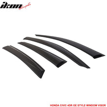 Load image into Gallery viewer, 2016-2021 Honda Civic 4Dr Sedan 10th Generation Tape On Window Visor