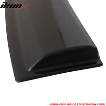 Load image into Gallery viewer, Fits 16-21 Civic X 10th Gen Sedan Roof Spoiler OE Window Visor ABS