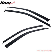 Load image into Gallery viewer, Fits Honda Civic 92-95 EG 2Dr/3Dr Front Bumper Lip + Window Visor