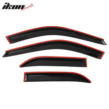 Load image into Gallery viewer, 1992-1995 Honda Civic Sedan Tape On Smoke Tinted Window Visors Acrylic