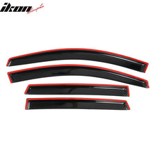 Load image into Gallery viewer, 2007-2011 Honda CRV Acrylic 4PC Window Visors Tape On Rain Guard
