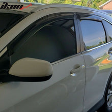 Load image into Gallery viewer, 2012-2016 Honda CRV Acrylic 4PC Window Visors Tape On Rain Guard