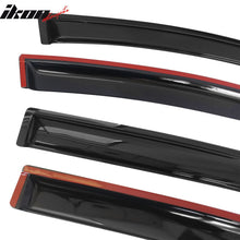 Load image into Gallery viewer, 2012-2016 Honda CRV Acrylic 4PC Window Visors Tape On Rain Guard