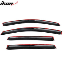 Load image into Gallery viewer, 2012-2016 Honda CRV Acrylic 4PC Window Visors Tape On Rain Guard