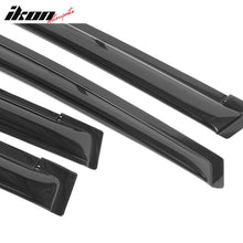 Load image into Gallery viewer, 2009-2014 Honda Fit Window Visors Slim Style Smoke Rains Guards Acryli
