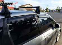 Load image into Gallery viewer, 2007-2008 Honda Fit Window Visor Slim Style Smoke Tinted Acrylic