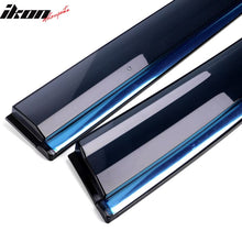 Load image into Gallery viewer, 2011-2017 Honda Odyssey Polycarbonate Window Visors W/ Chrome Trim 4PC