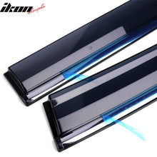 Load image into Gallery viewer, 2011-2017 Honda Odyssey Polycarbonate Window Visors W/ Chrome Trim 4PC