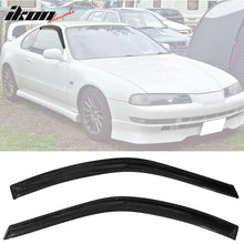Load image into Gallery viewer, 1992-1996 Honda Prelude Slim Style Smoke Tinted Window Visors Acrylic